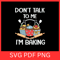 Dont Talk To Me Im Baking Svg Cooking Svg Baker Svg Kitchen SvgPot Holder Svg Baking Svg Cupcake SV 0