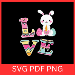 love easter svg, easter bunny svg,easter svg, happy easter svg, love easter svg,bunny svg, retro easter svg,easter egg