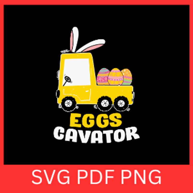 Easter Eggs Cavator Svg Easter Boy SVG Easter Bunny Svg Bunny Ears Svg Easter Svg Easter Bunny SvgH 0