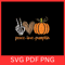 Halloween Peace Love Pumpkin SvgPumpkin Svg Skeleton Hand Svg Funny Halloween Svg Kids Halloween Sv 0