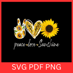 peace love sunshine svg, sunshine svg, summer svg, love sunshine svg, peace svg, love svg, sunshine svg, summer svg