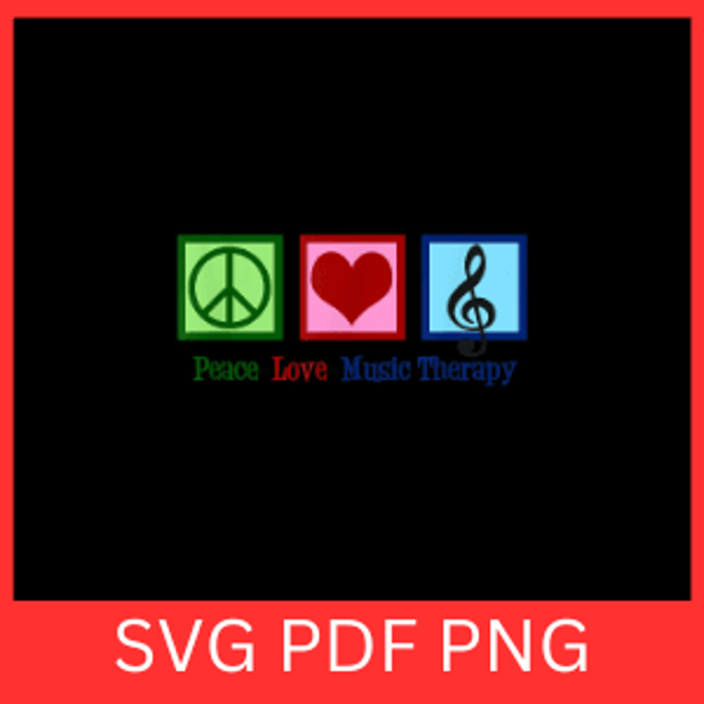 Peace Love Music Svg Love Music Svg Music Notes SVG Music Lifeline Svg Music Svg Peace Sign SvgPeac 0