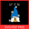 Let It Be Gnome Svg Hippie Gnome SVG Let It Be Svg Gnome Svg Christmas Svg Xmas Svg Peace Gnome Gno 0