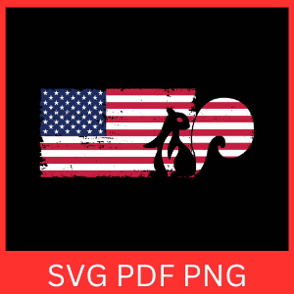 Cute 4th Of July American Flag Bunny Clipart Svg Patriotic Bunny Svg USA Svg Independence Day Svg R 0