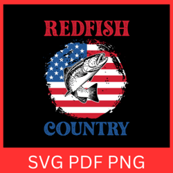 redfish country svg, american fish flag svg, united states of america svg, bass fish svg, american flag fish svg