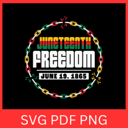 juneteenth freedom svg, juneteenth 1865 svg, black history svg, june 19 svg, 1865 svg, african american svg,freedom day