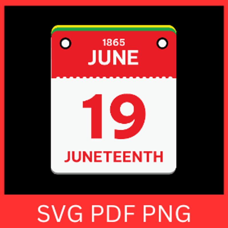 1865 June 19 Juneteenth Svg Black History Svg Juneteenth 1865 Svg Juneteenth Vibes SVG Black Histor 0