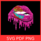 Pink Glitter Lips Svg Sexy Lips Svg Licking Lips Svg Hot Lips Svg Dripping Lips SVG Sexy Pink Lips 0