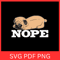Nope With French Bulldog SVG Nope Frenchie SVGNope SVG Dog SVG Peeking French Bulldog Svg Bulldog C 0