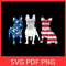 Patriotic French Three Bulldog Dog Svg Merica Flag Svg French Bulldog Svg Merica Dog Svg American F 0