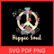 Hippie Soul Svg Peace Sign Svg Floral Peace Svg Flower Wreath Svg Hippie Svg Boho Peace Svg Peace C 0