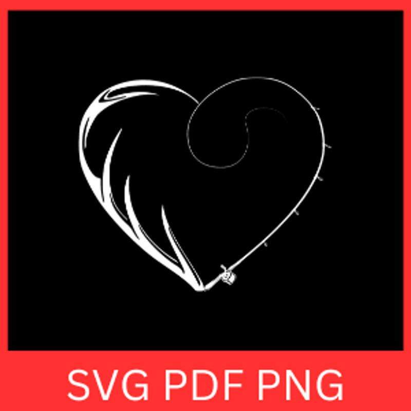 Heart Doodle Svg Hand Drawn Heart Svg Heart Clipart Svg Day Heart Svg Love Svg Valentine Svg Heart 0