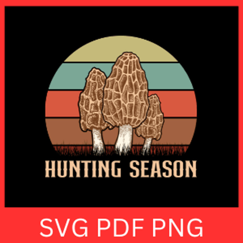 Morel SVG Morel Mushroom Svg Mushroom Hunter Svg Mushroom SVG Wild Mushrooms Svg Morel Mushroom Sil 0