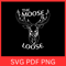 The Moose Loose Svg Moose SVG Forest Animal Svg Moose Silhouette Moose Clipart Svg Moose Head SVG M 0