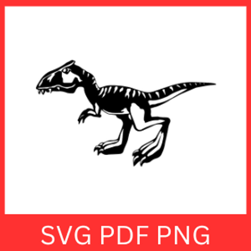 Dinosaur Black White Vector SvgDinosaur SVG Dino Silhouette Illustration Svg Animals Svg Dinosaur C 0