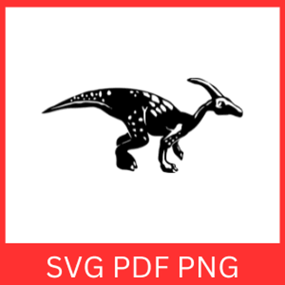 Parasaurolophus Dinosaur Silhouette Svg Parasaurolophus Svg Dinosaur Vector SVG Dinosaur Clipart Sv 0
