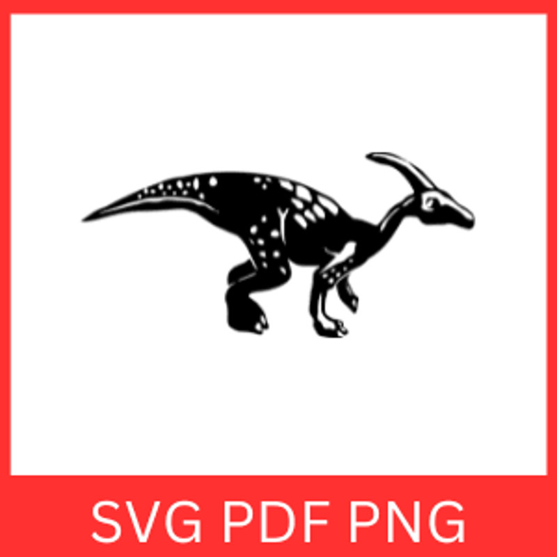 Parasaurolophus Dinosaur Silhouette Svg Parasaurolophus Svg Dinosaur Vector SVG Dinosaur Clipart Sv 0