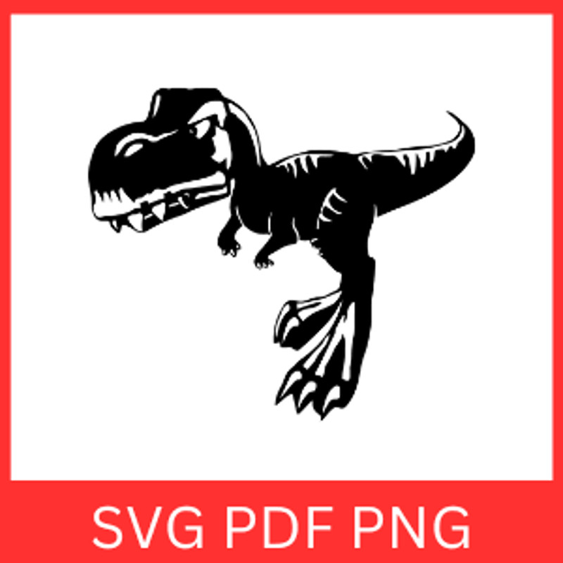 Tyrannosaurus Rex Svg Dinosaur Svg Black And White Print SvgTRex Svg TRex Scratch Svg T Rex Clipart 0