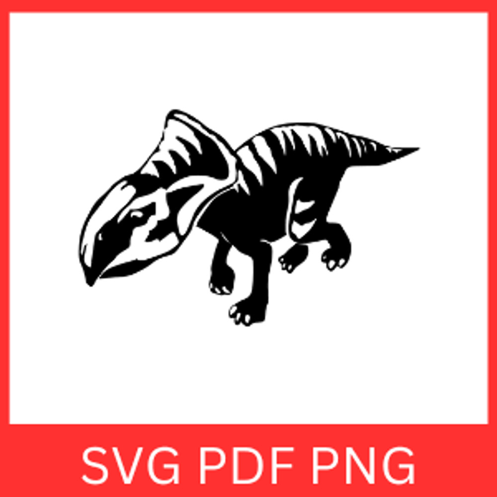 Hadrosauridae Svg Hadrosauridae Dinosaur Silhouette Svg Dinosaur Clipart Svg Dinosaur Design Svg Bl 0