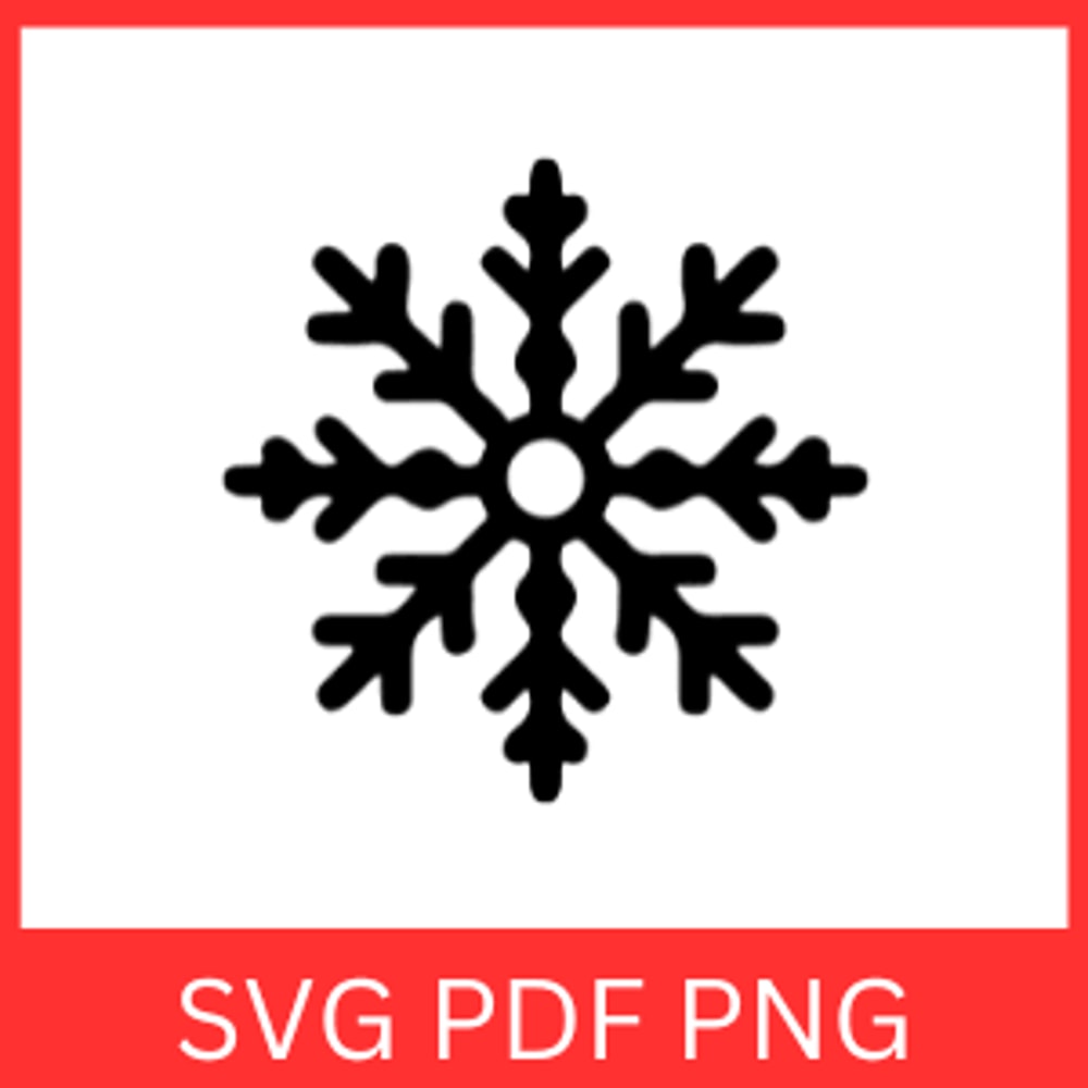 Thin Snowflake Svg Christmas Snowflakes Winter Svg Snowflake Silhouette Svg Flake Winter Svg Snowfl 0