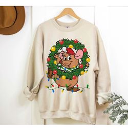 retro jaq and gus gus christmas light png dis