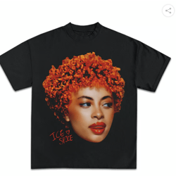 ice spice png  rap tee certified munch concert merch  rare munch vintage style face hip hop graphic print