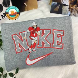 Nike NFL Kyler Murray Embroidered Hoodie, Nike NFL Embroidered Sweatshirt, NFL Embroidered Football, NK06G Shirt