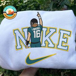 Nike NFL Trevor Lawrence Embroidered Hoodie, Nike NFL Jacksonville JaguaSweatshirt, NFL Embroidered Football, Nike NK27G
