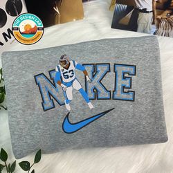 Nike NFL Dameon Pierce Embroidered Hoodie, Nike NFL Houston Texans Sweatshirt, NFL Embroidered Football, Nike NK29G