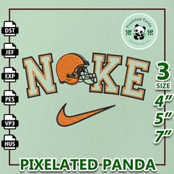 NFL Cleveland Browns, Nike NFL Embroidery Design, NFL Team Embroidery Design, Nike Embroidery Design, Instant Download