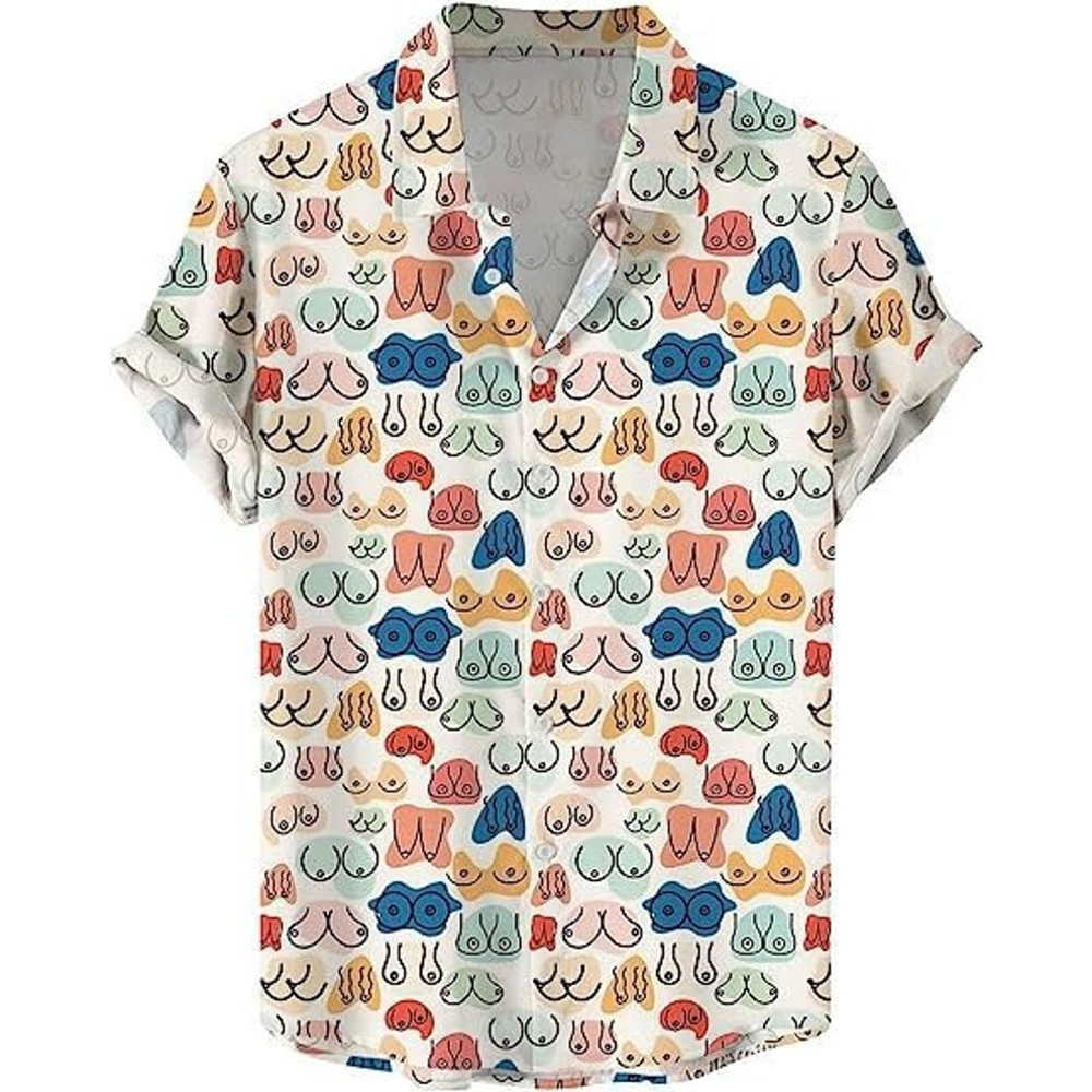 3D Printed Ladies Chest Hawaiian Shirt, Funny Hawaii Shirt, Hawaii Shirt, 3D Hawaiian Aloha Shirt,Hawaii Shirt for Men and Women1.jpg