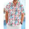 4th Of July Hawaiian Shirts USA Flag Bluey Ice Cream Patriotic Casual Button Up Aloha Shirt - 90scloth.jpg