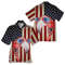 4th Of July USA Flag Cool Flamingo Hawaiian Button Up Shirt Summer Beach Flamingo Aloha Shirt - 90scloth.jpg