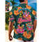Bigfoot Flamingo Hawaiian Button Up Shirt Summer Beach Flamingo Aloha Shirt - 90scloth.jpg