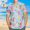 Custom Photo Hawaiian Shirt Enjoy Summer Time Personalized Face Casual Button Up Aloha Shirt - 90scloth.jpg