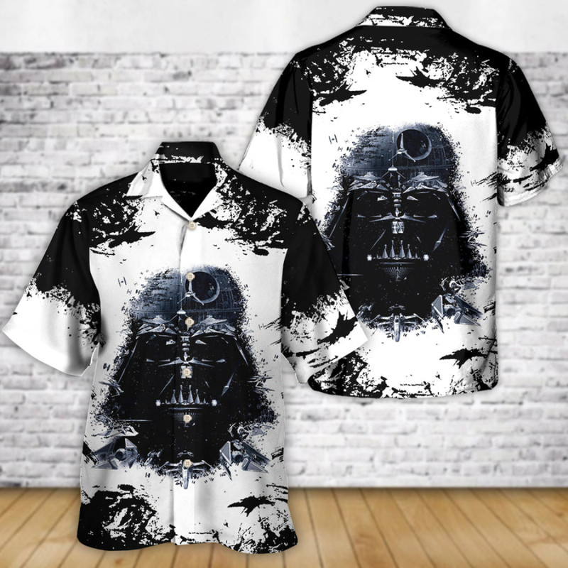 Disney Star Wars Hawaiian Shirt Summer Beach Starwars Darth Vader So Cool Aloha Button Up Shirt - 90scloth.jpg