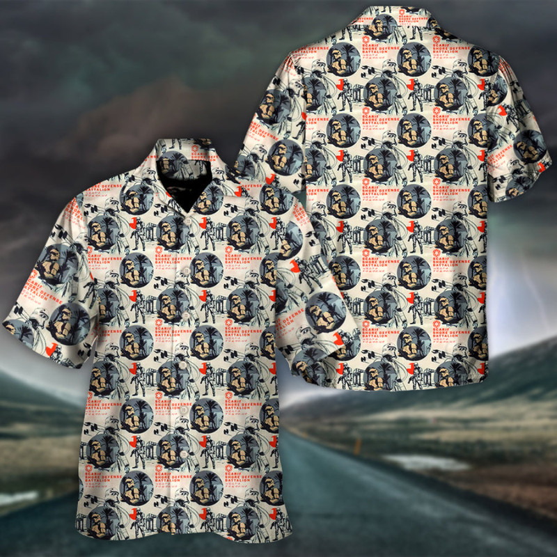 Disney Star Wars Hawaiian Shirt Summer Beach Starwars Scarif Trooper Pattern Aloha Button Up Shirt - 90scloth.jpg
