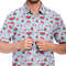 Flamingo Watermelon Hawaiian Button Up Shirt Summer Beach Flamingo Aloha Shirt - 90scloth.jpg