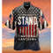 I Proudly Stand For The National 4th Of July Patriotic American Flags Aloha Hawaiian Beach Summer Graphic Prints Button Up Shirt.jpg
