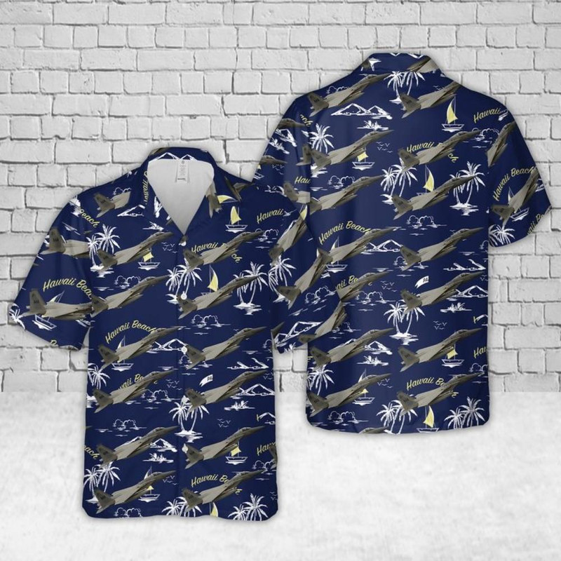 Air Force F-15C Eagle Massachusetts Air National Guard Hawaiian Shirt.jpg