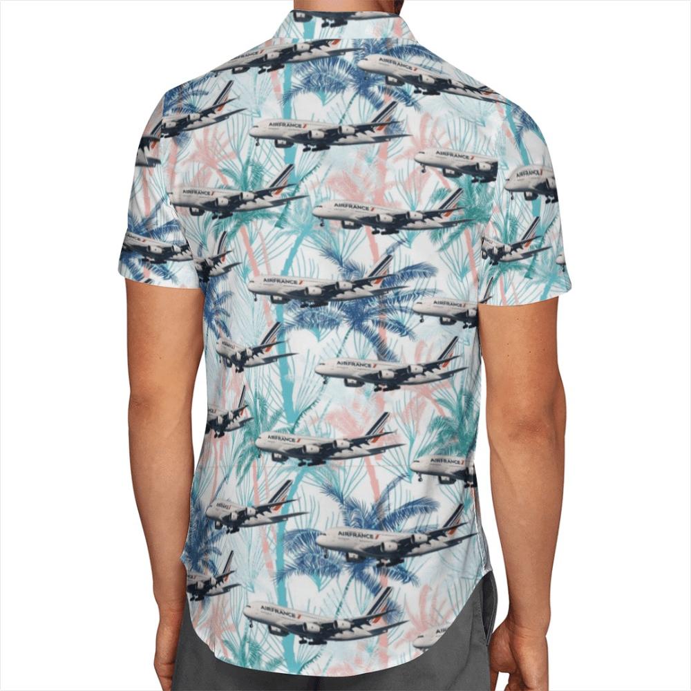 Air France Airbus A380 Hawaiian Shirt.jpg