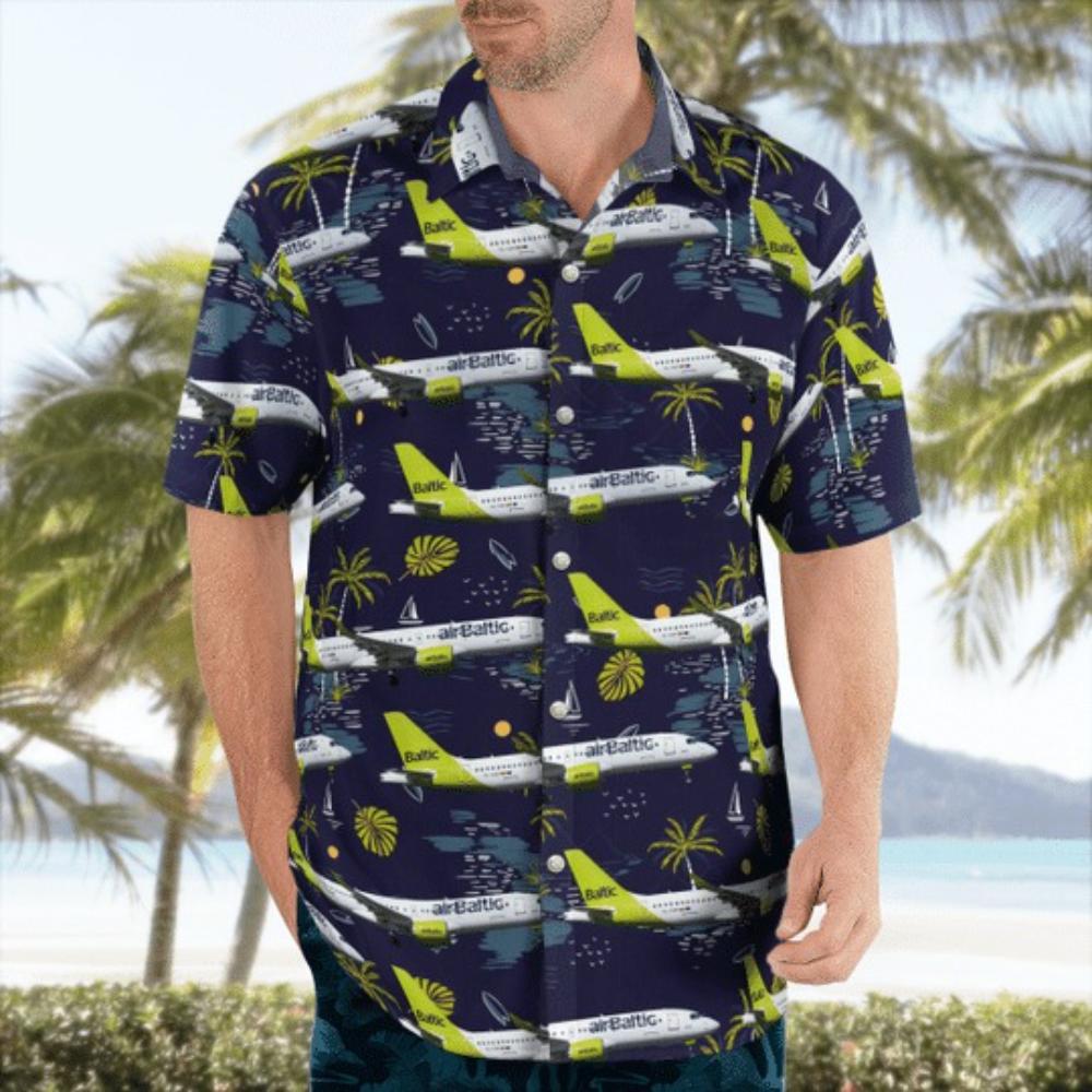 Airbaltic Bombardier Cseries Cs300 Hawaiian Shirt.jpg