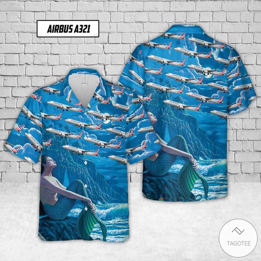 Airbus A321 American Airlines Hawaiian Shirt.jpg