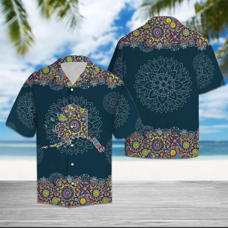 Alaska Mandala Hawaiian Shirt Summer Button Up 3.jpg