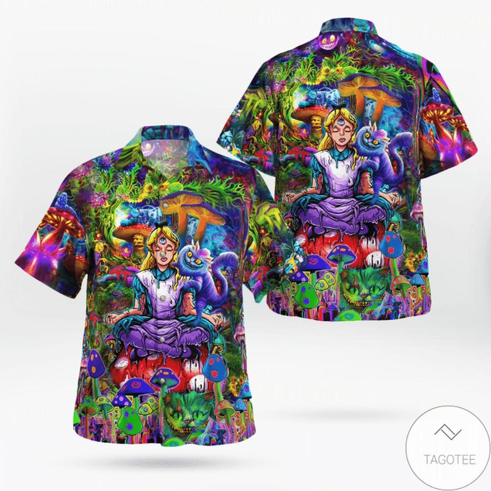 Alice In Wonderland We Were All Mad Here Hawaii Shirt.jpg