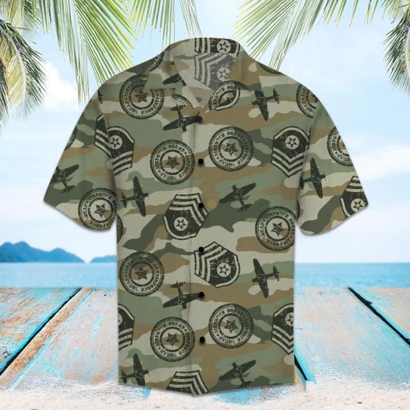 Amazing Air Force Hawaiian Shirt Summer Button Up 1.jpg