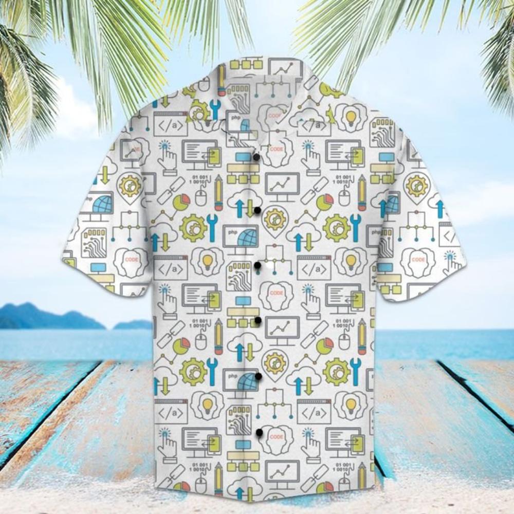 Amazing Computer Program Hawaiian Shirt Summer Button Up.jpg