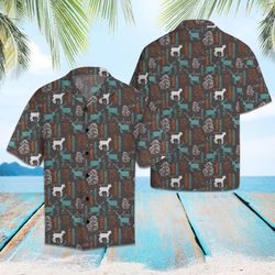 amazing deer hawaiian shirt summer button up