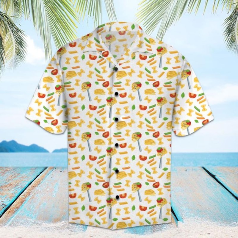 Amazing Italian Pasta Hawaiian Shirt Summer Button Up.jpg