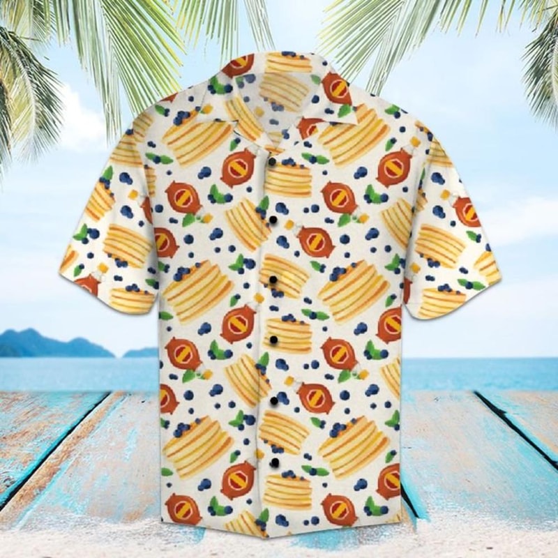 Amazing Pancakes Hawaiian Shirt Summer Button Up.jpg